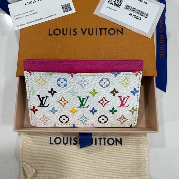 New Louis Vuitton Murakami card holder - Picture 7 of 9